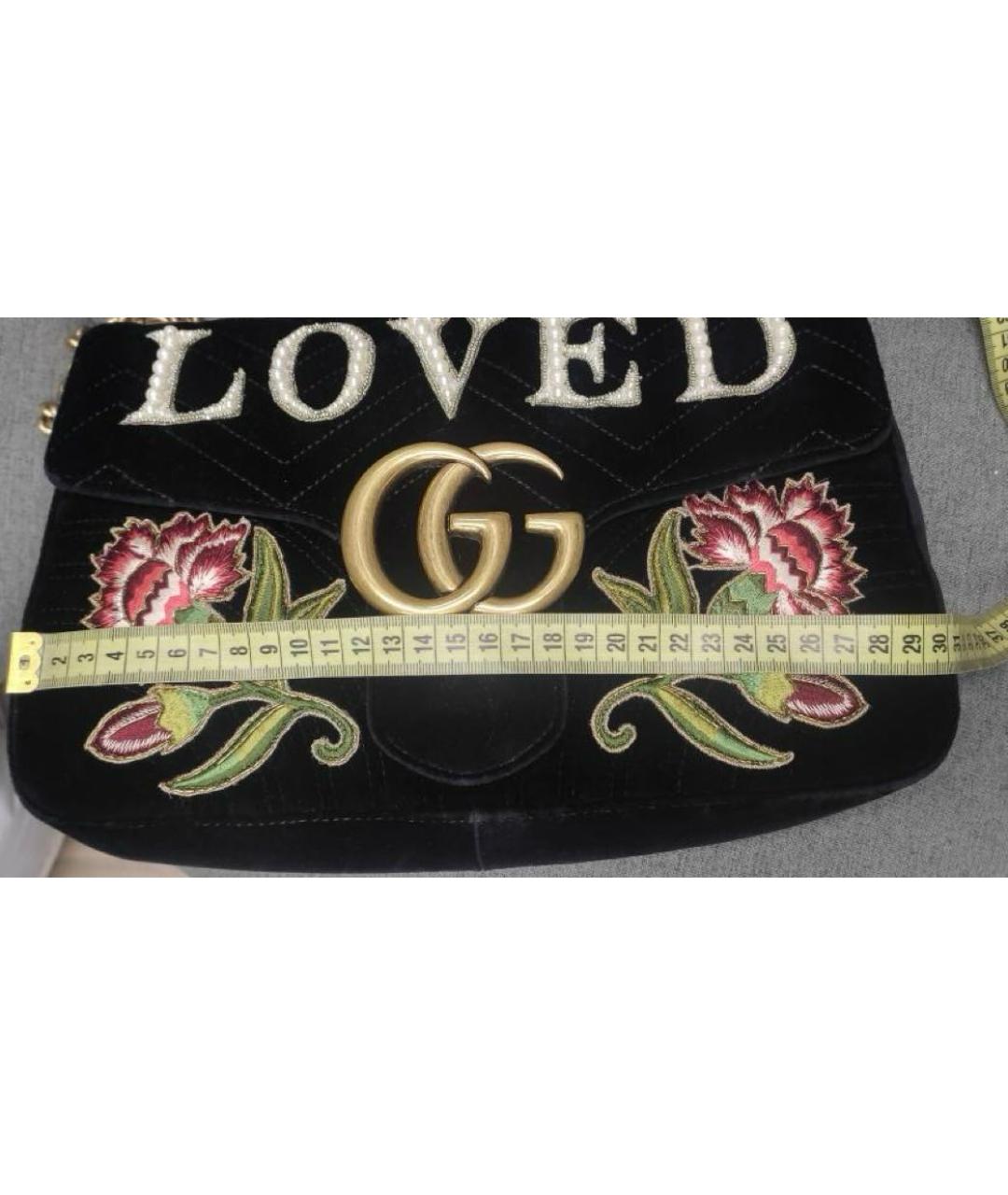 GUCCI Черная сумка через плечо, фото 5