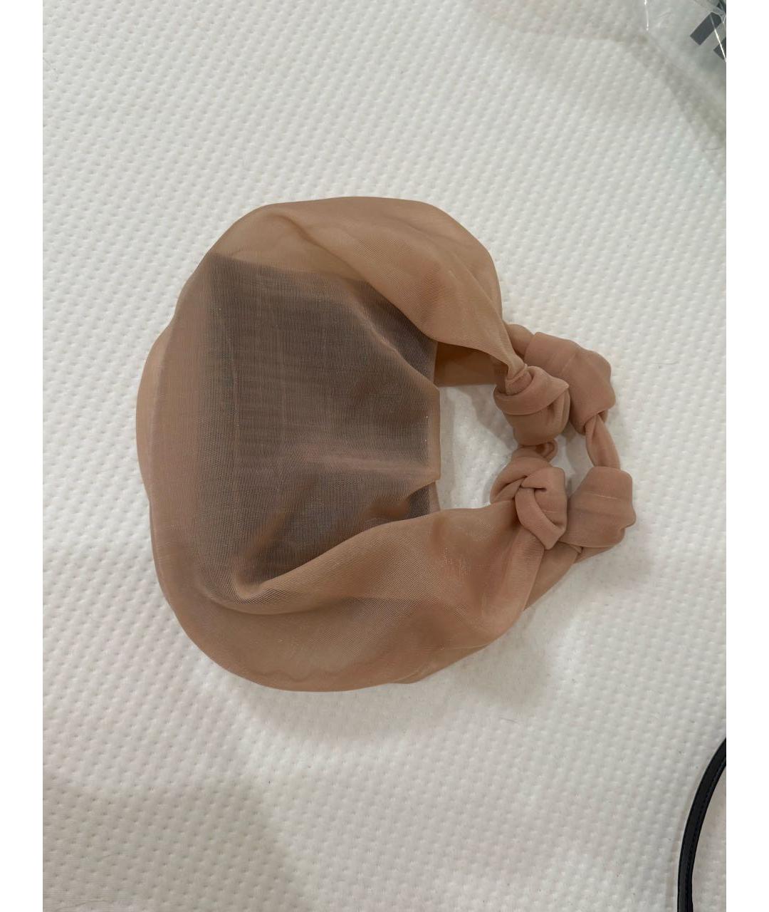 STAUD Розовая кожаная сумка с короткими ручками, фото 6