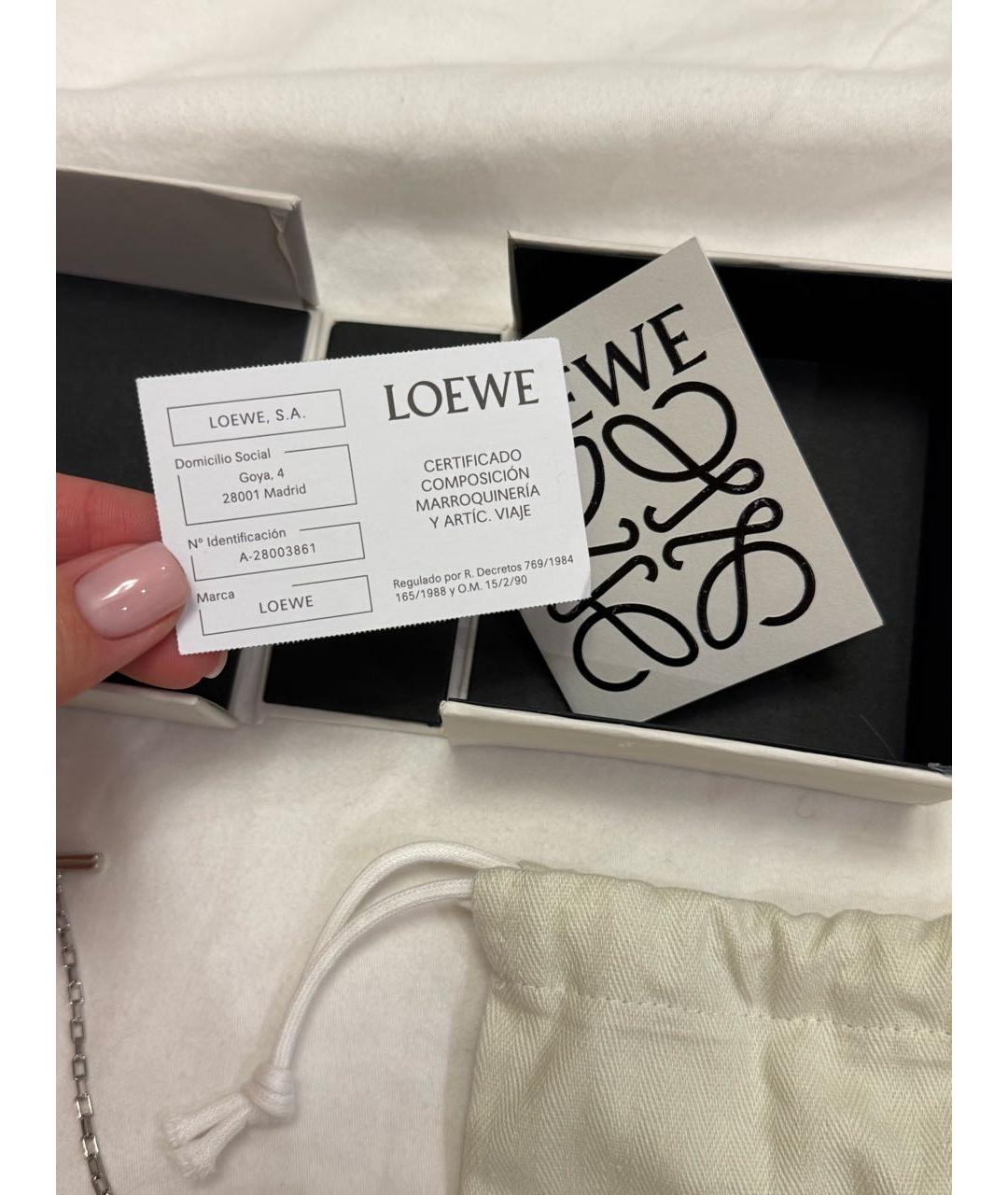 LOEWE Серебряное серебряное колье, фото 3