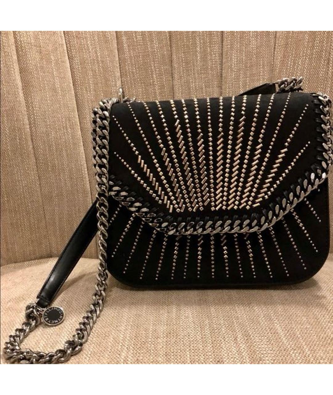 STELLA MCCARTNEY Черная сумка через плечо из искусственной кожи, фото 4