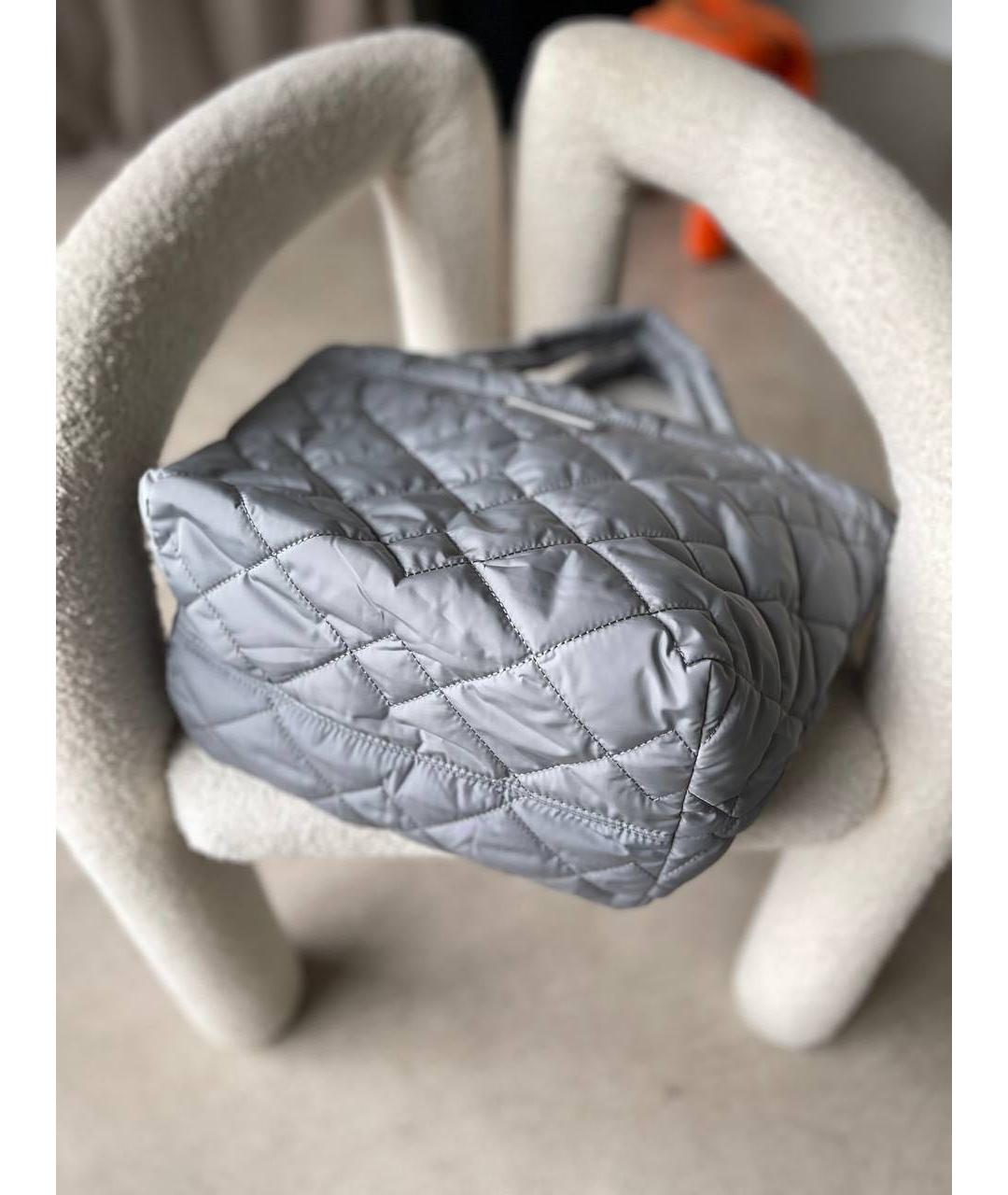 MARC JACOBS Серая синтетическая сумка тоут, фото 5