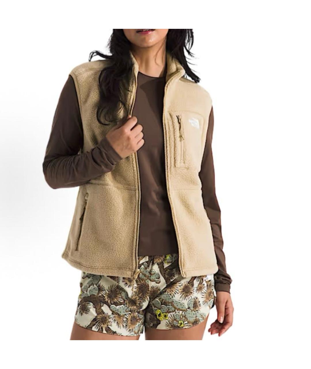 THE NORTH FACE Бежевый полиэстеровый жилет, фото 2