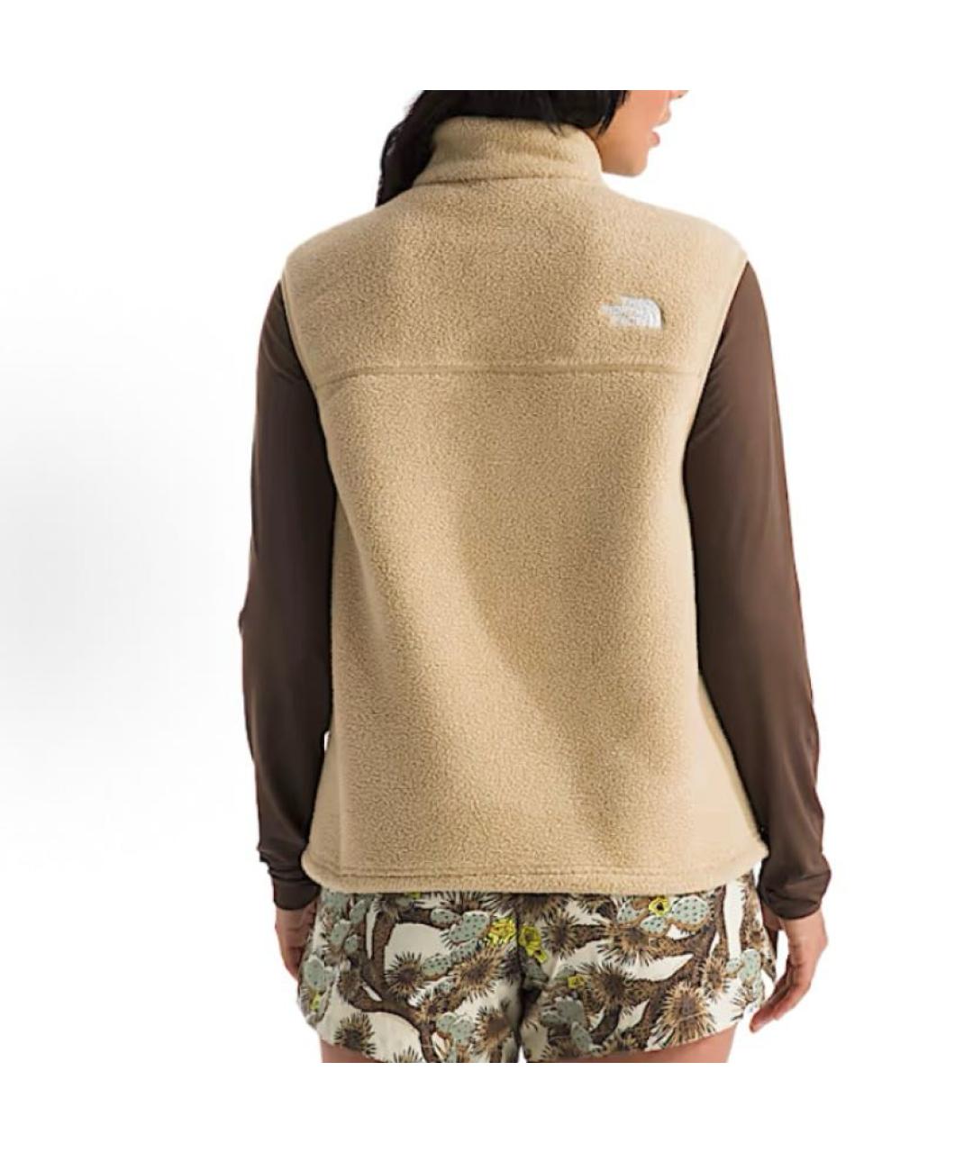 THE NORTH FACE Бежевый полиэстеровый жилет, фото 3