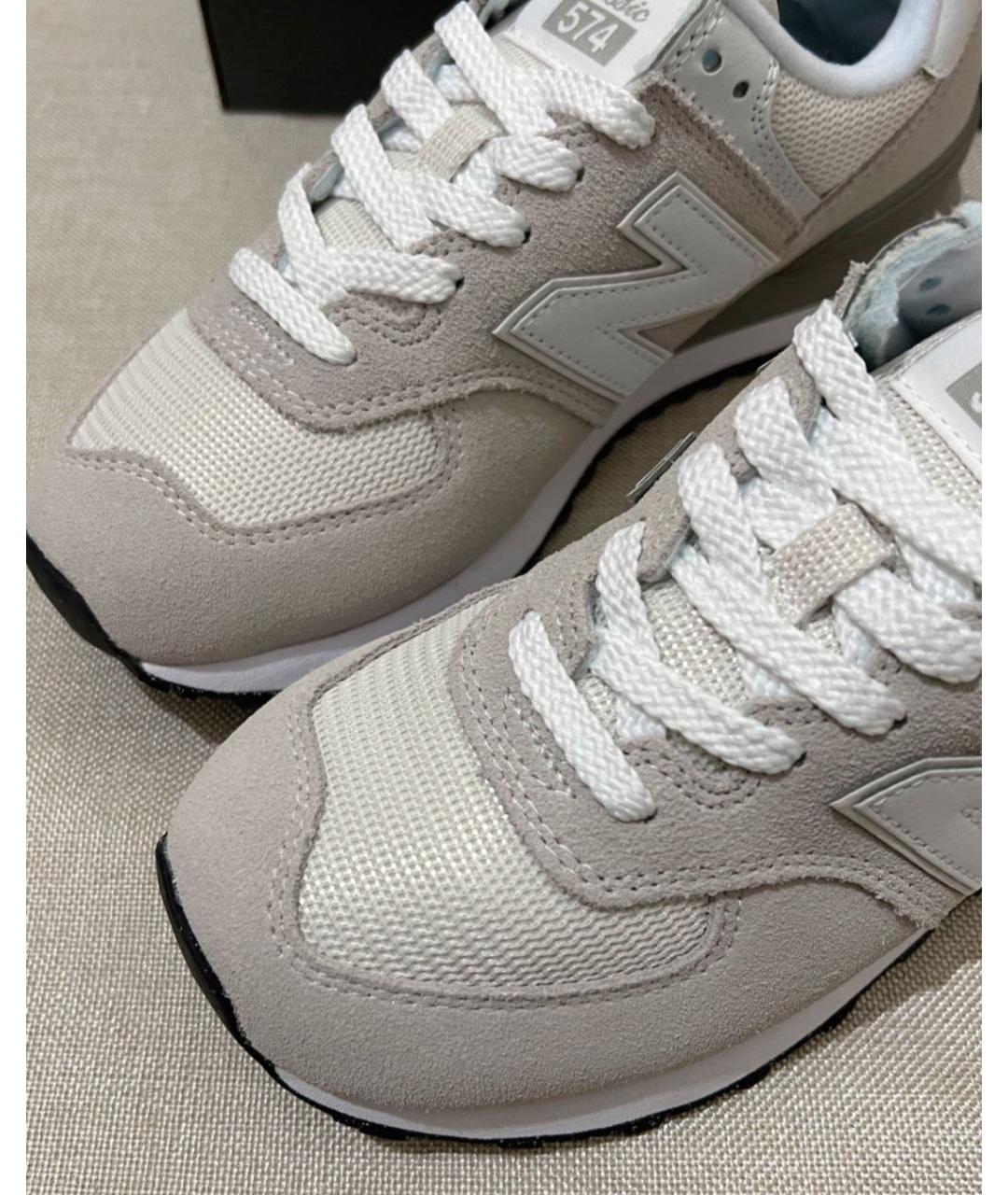 NEW BALANCE Белые кроссовки, фото 5