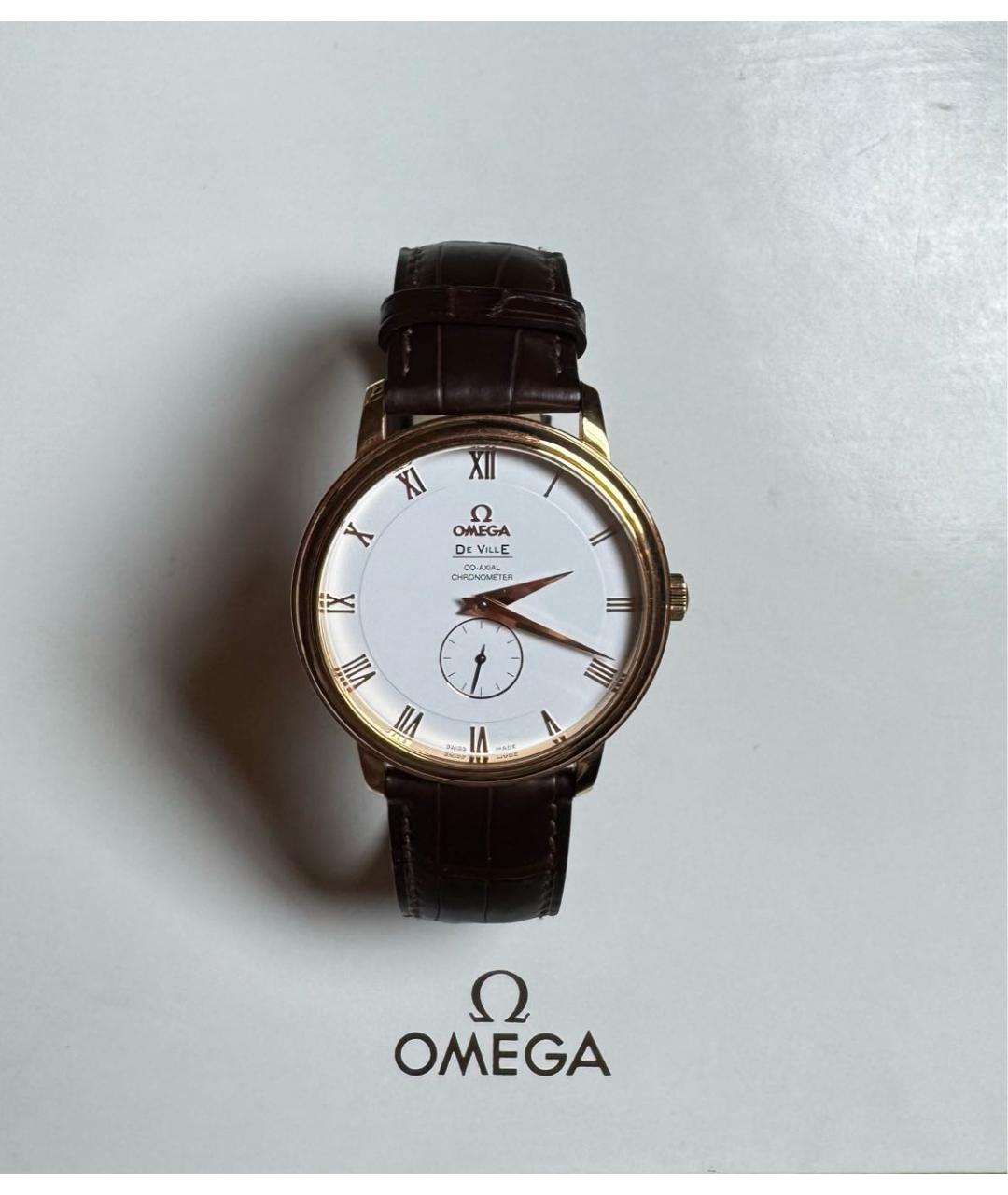 OMEGA Золотые часы, фото 6
