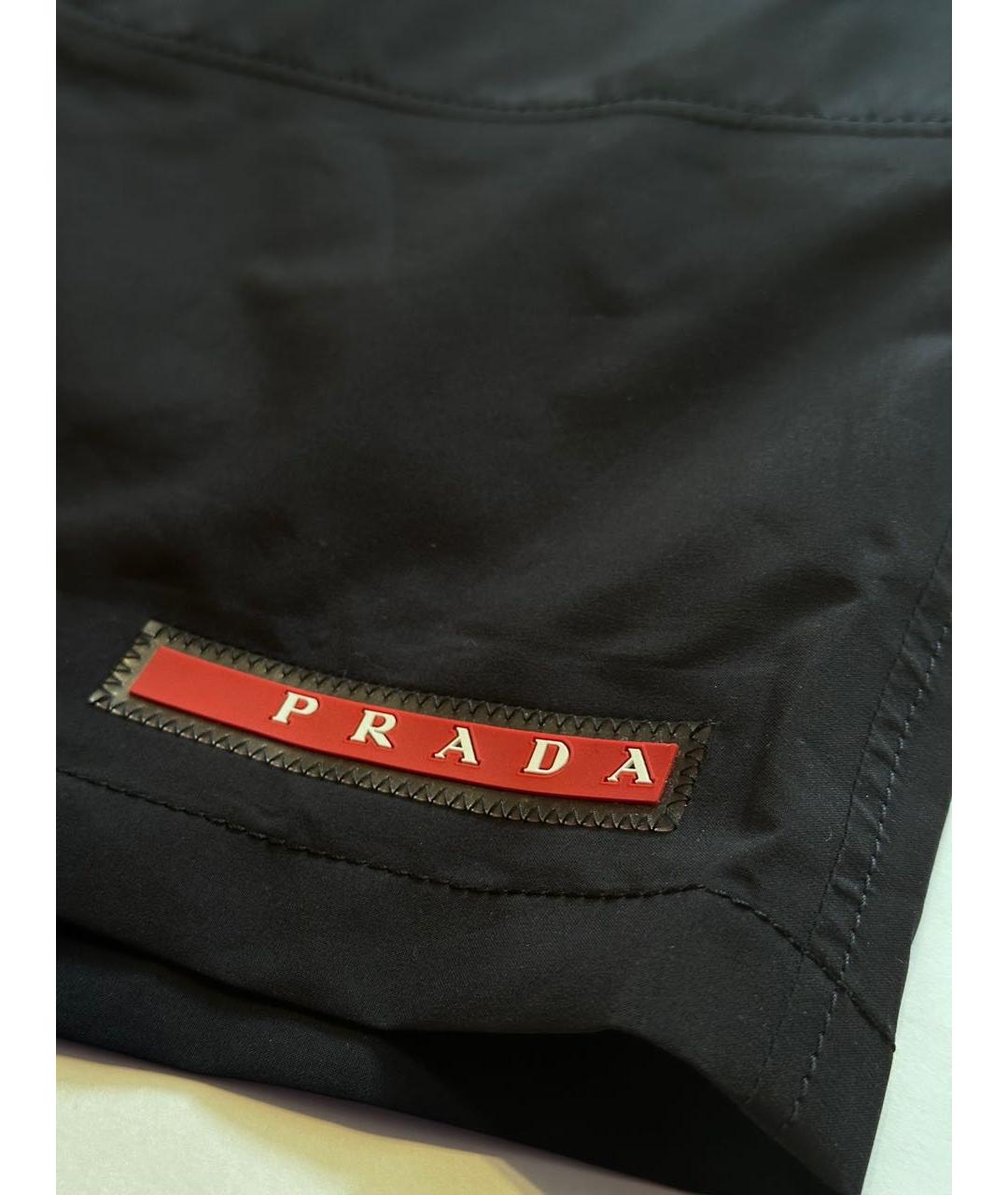 PRADA Темно-синие шорты, фото 4