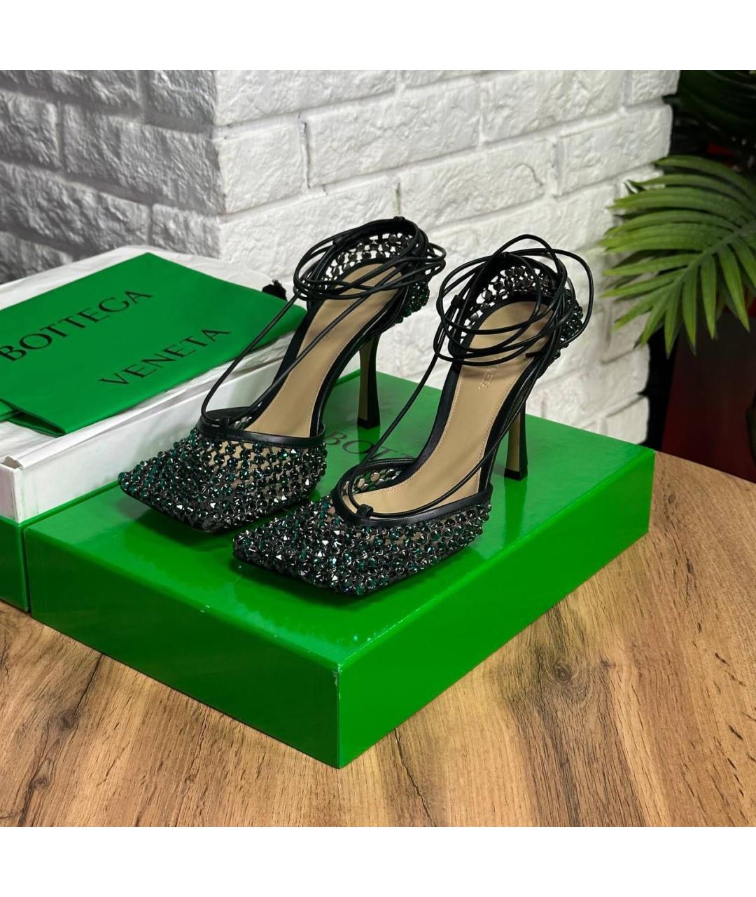 BOTTEGA VENETA Зеленые туфли, фото 4