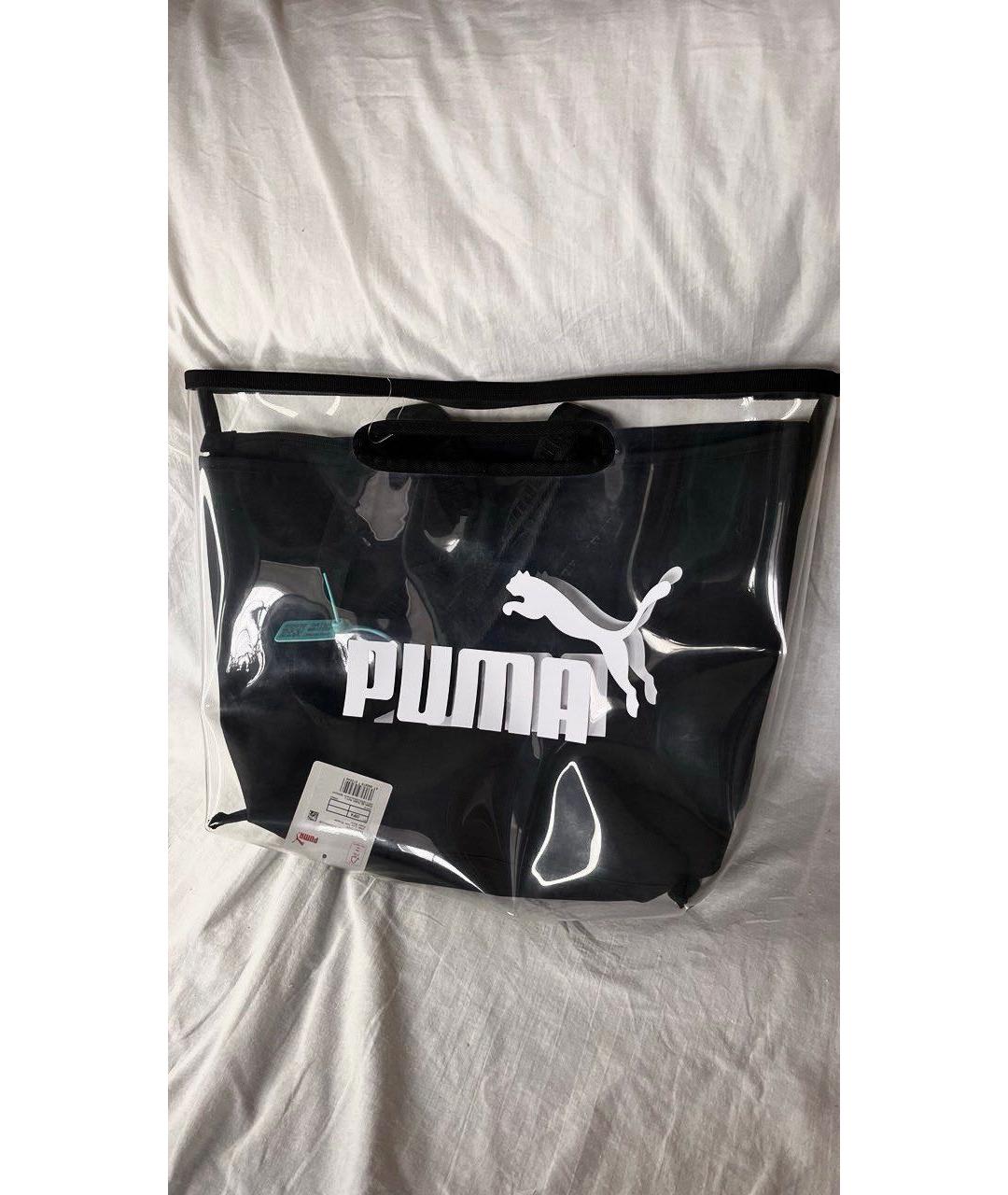 PUMA Черная дорожная/спортивная сумка, фото 5