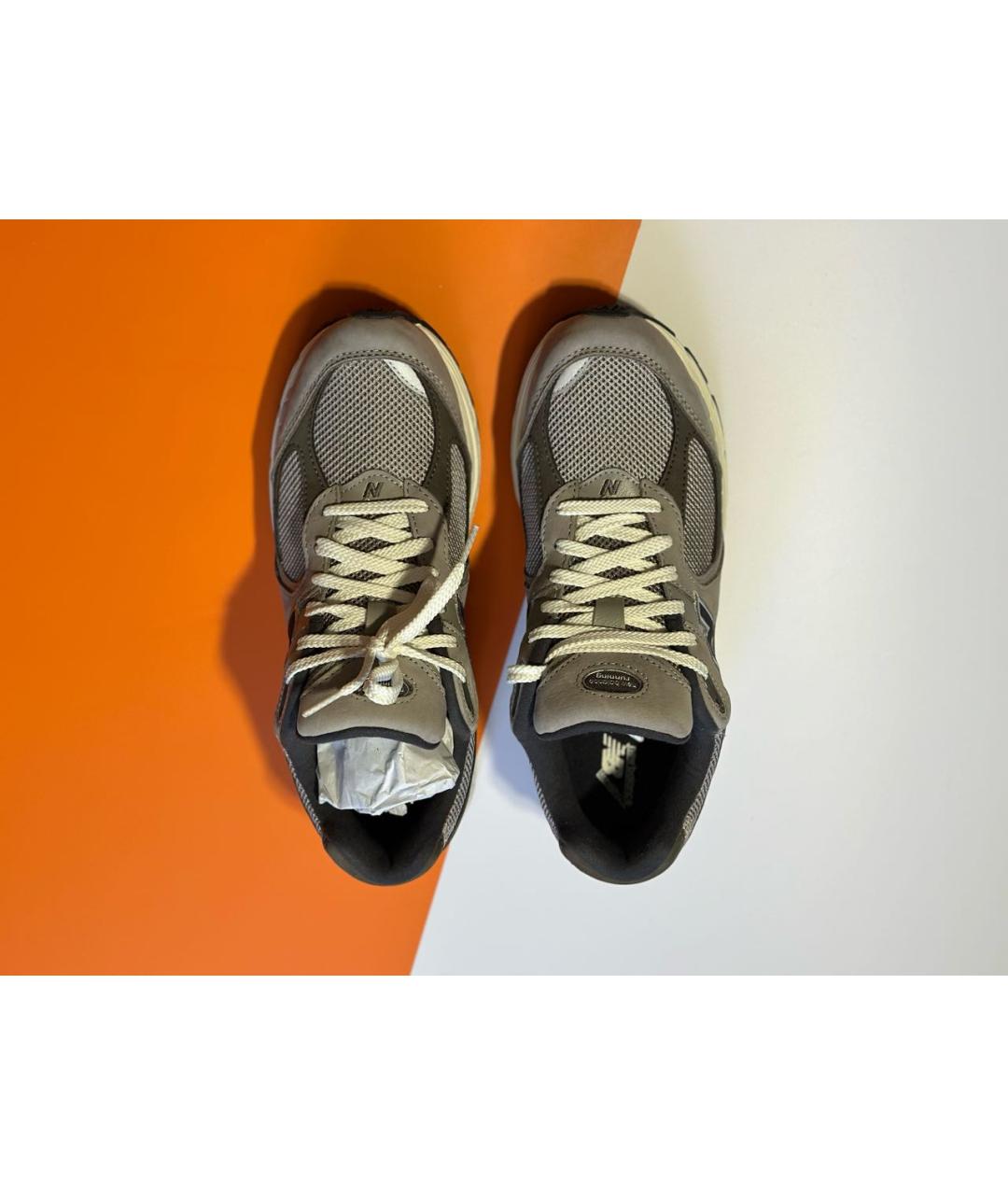 NEW BALANCE Антрацитовые низкие кроссовки / кеды, фото 3