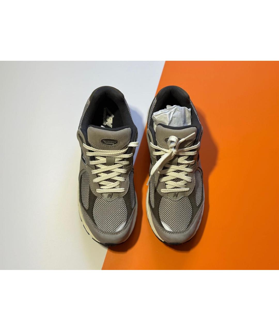 NEW BALANCE Антрацитовые низкие кроссовки / кеды, фото 2