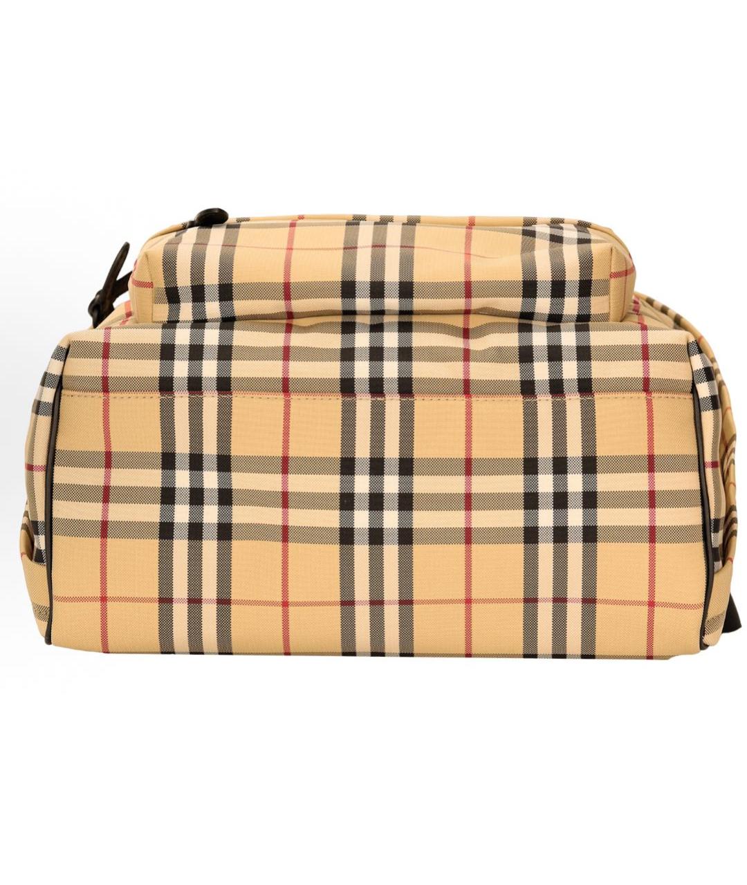 BURBERRY Бежевый рюкзак, фото 5