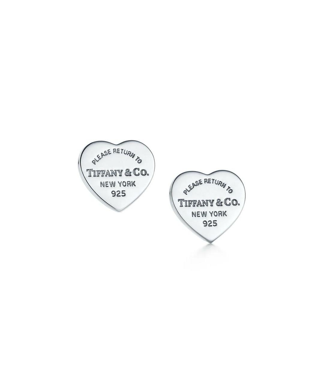 TIFFANY&CO Серебряные серебряные серьги, фото 1