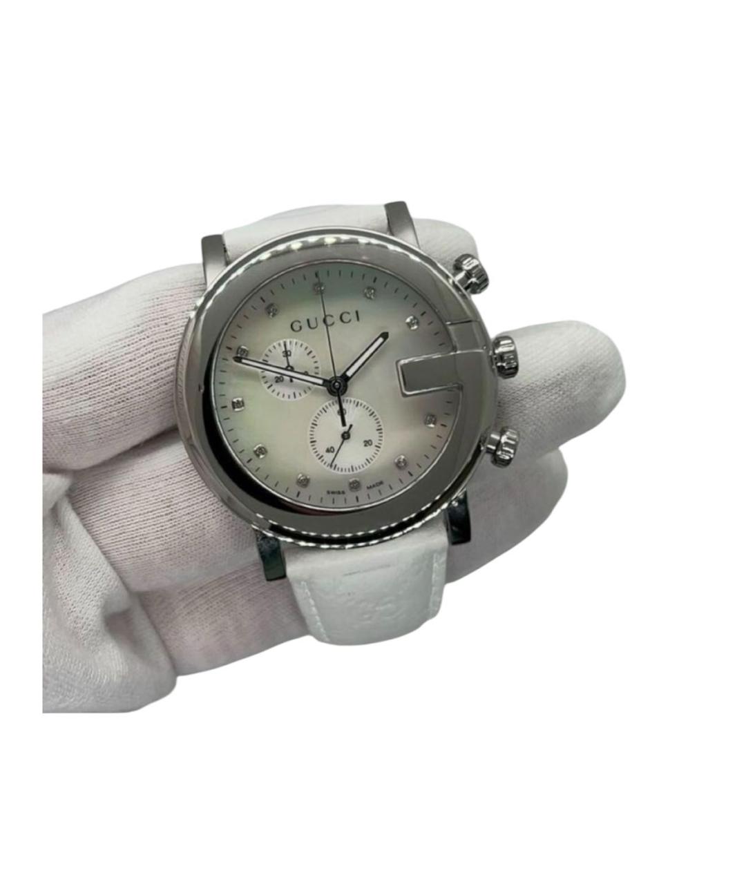 GUCCI Белые часы, фото 6