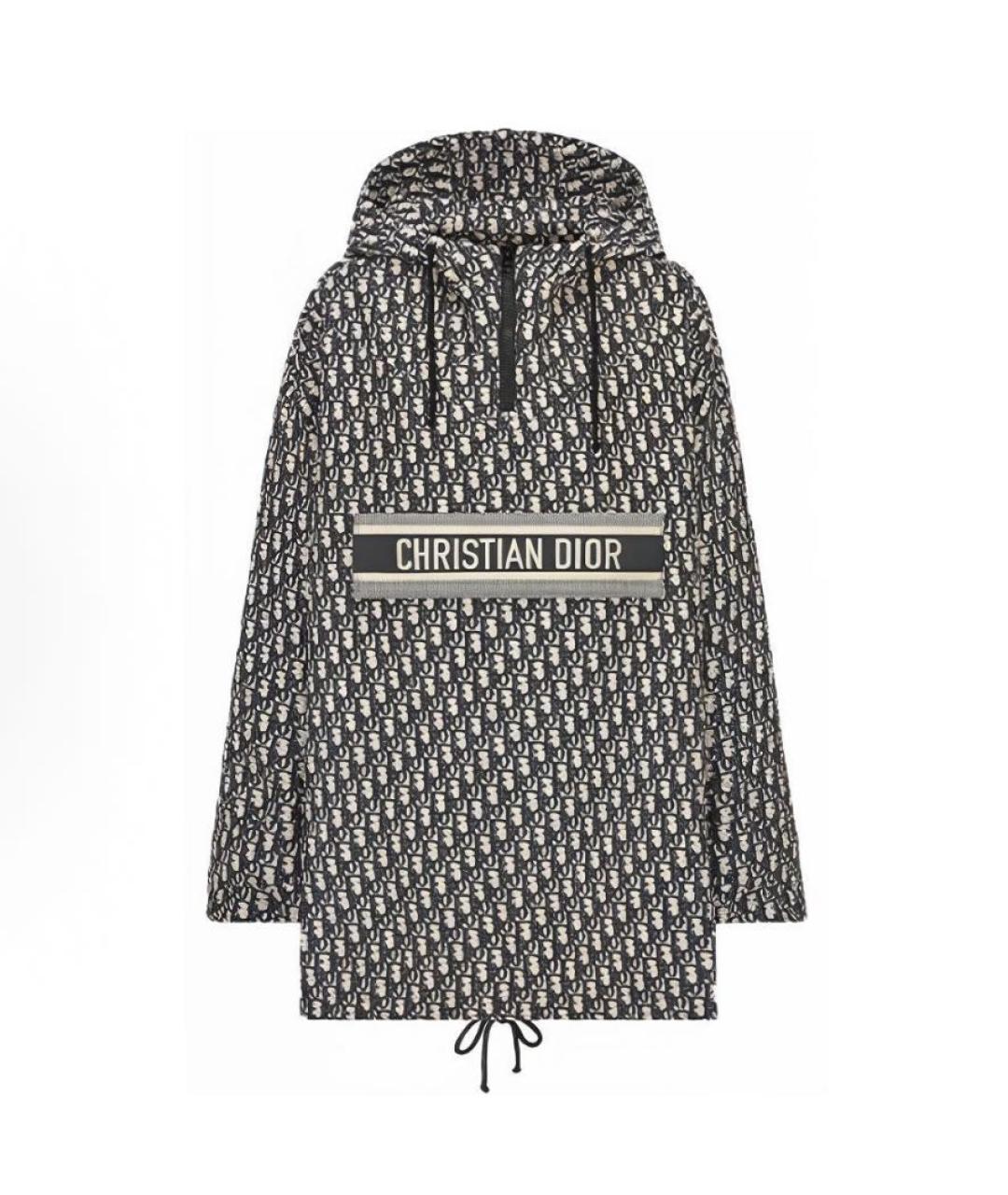 CHRISTIAN DIOR Черная хлопковая куртка, фото 1