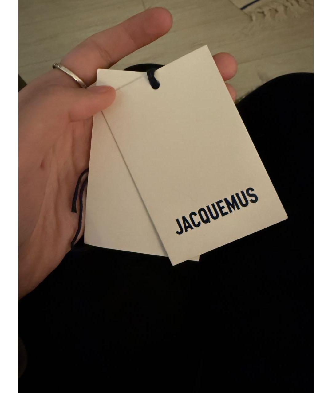 JACQUEMUS Коричневые перчатки, фото 6