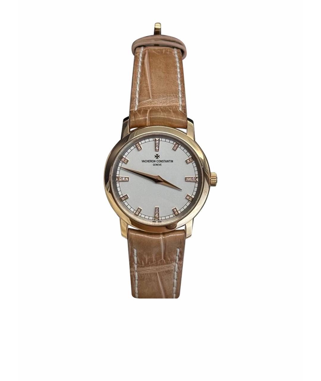 VACHERON CONSTANTIN Бежевые часы из розового золота, фото 1