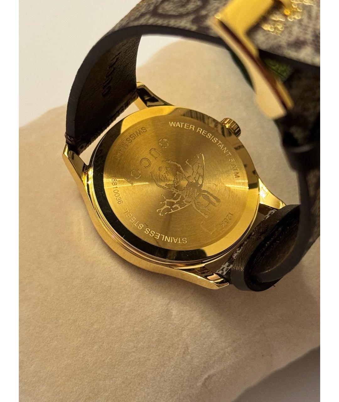 GUCCI Коричневые часы, фото 7