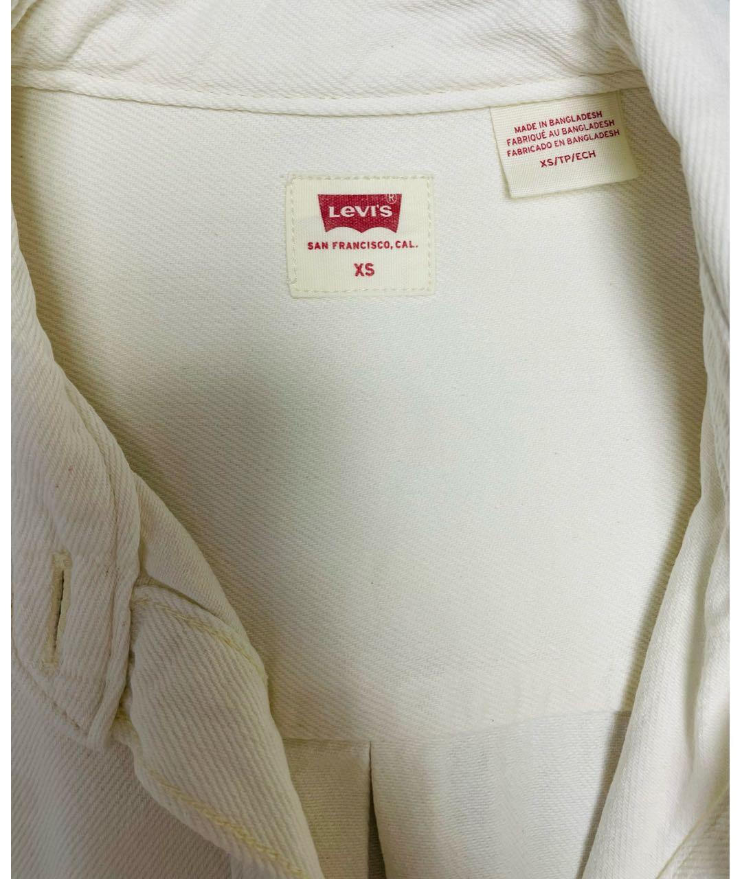 LEVI'S Бежевая хлопковая рубашка, фото 4