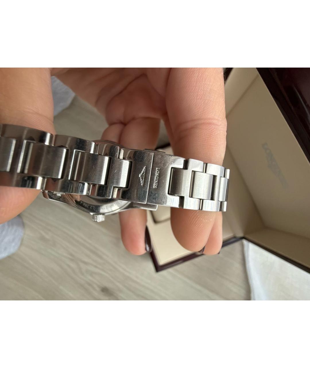 LONGINES Серебряные часы, фото 3