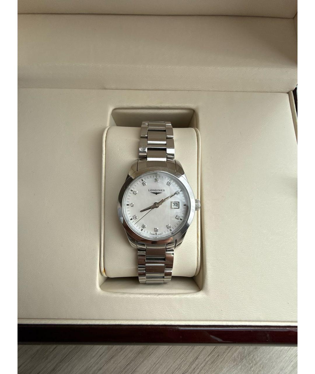 LONGINES Серебряные часы, фото 8