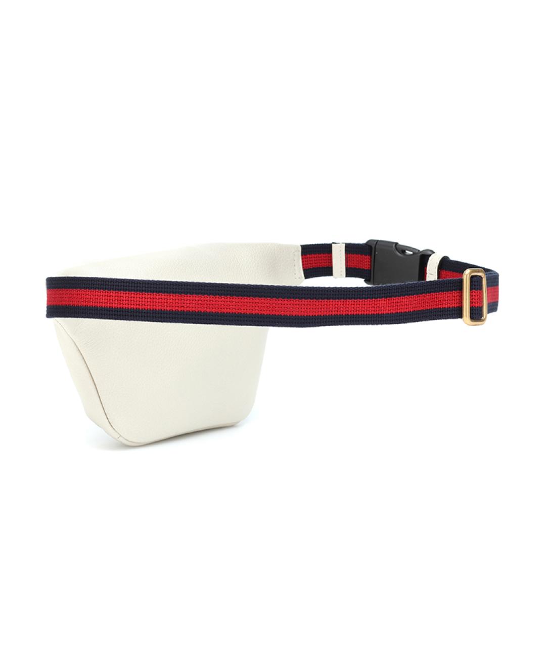 GUCCI Белая поясная сумка, фото 6