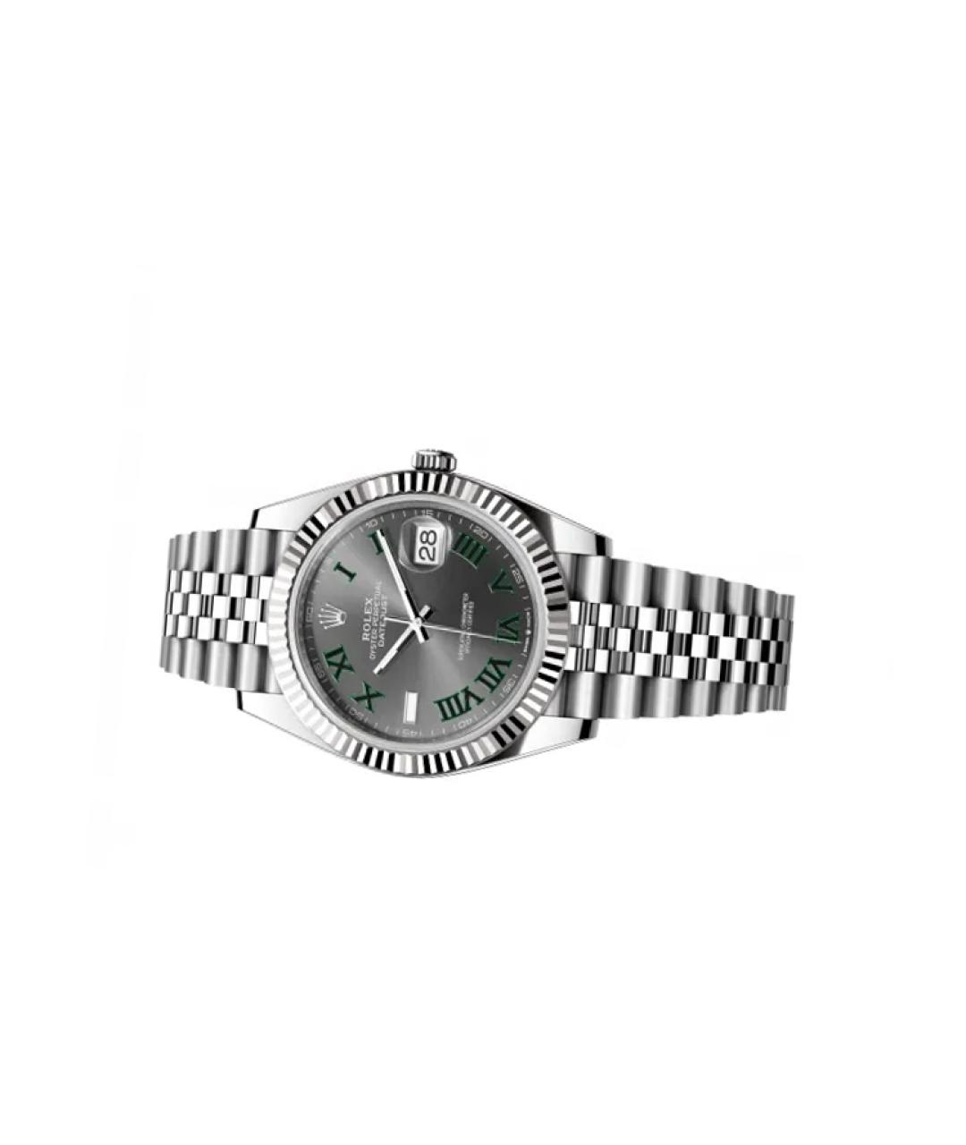 ROLEX Серебряные часы из белого золота, фото 2