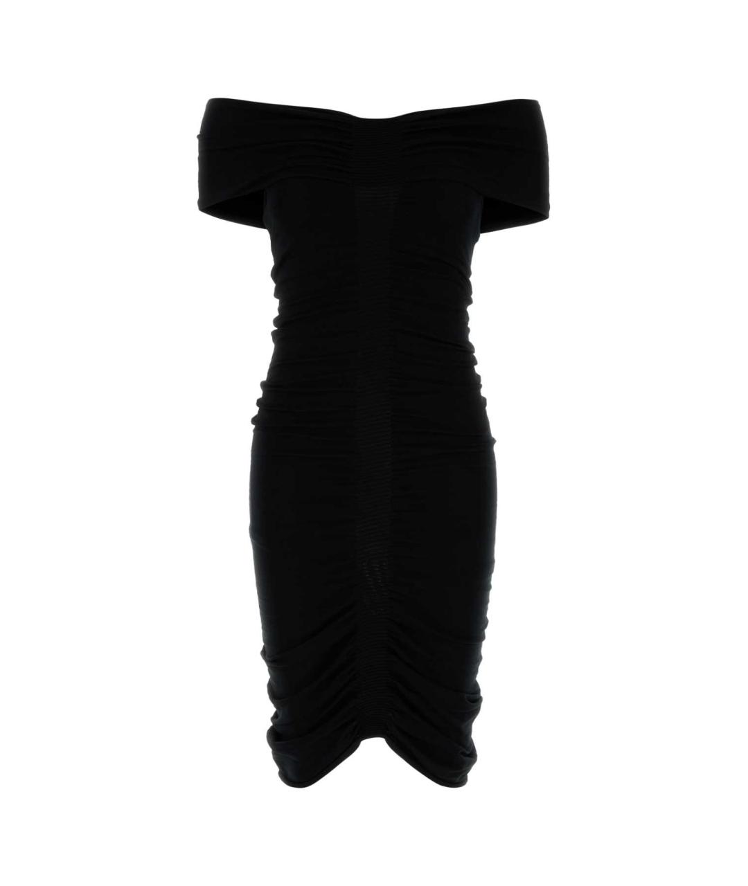 ALEXANDER WANG Черное полиэстеровое платье, фото 1