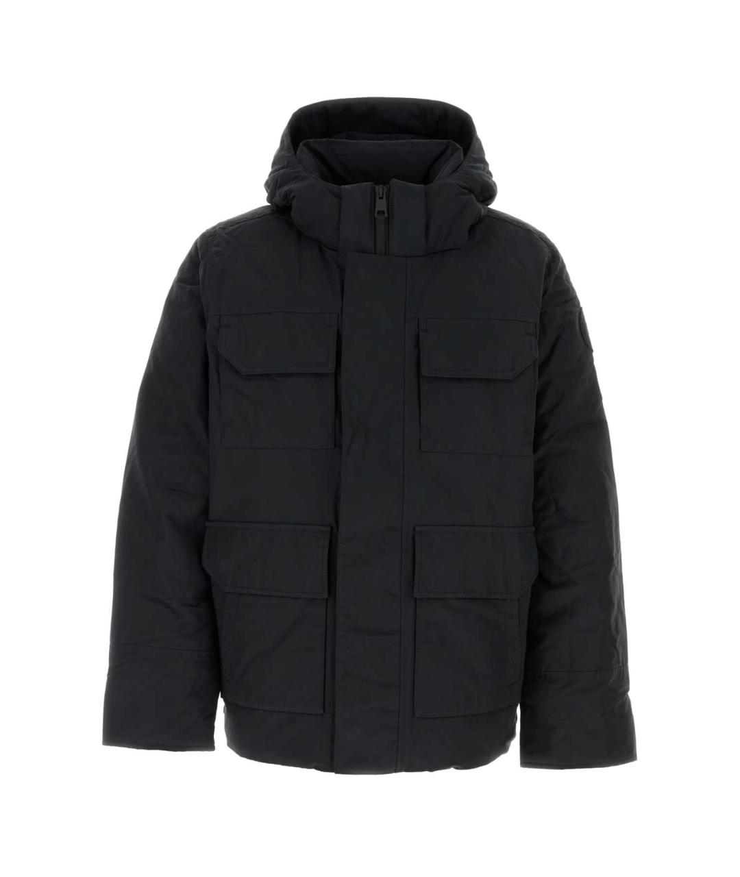 CANADA GOOSE Черная хлопковая куртка, фото 1