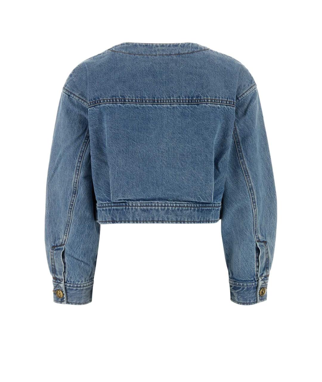 ZIMMERMANN Синяя хлопковая куртка, фото 2