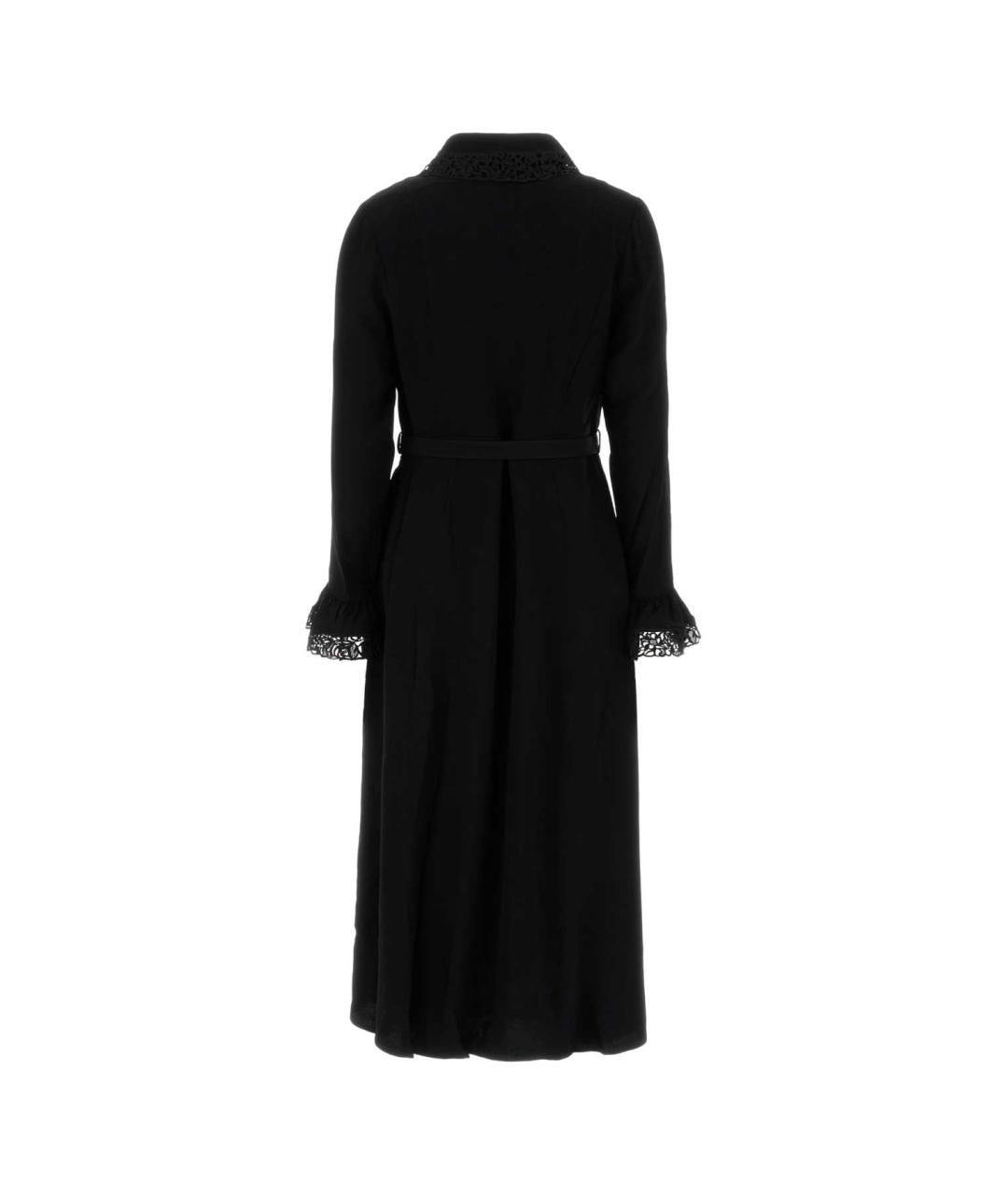 ZIMMERMANN Черное вискозное платье, фото 2