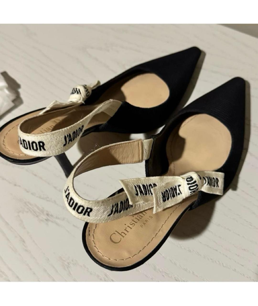 CHRISTIAN DIOR Черные туфли, фото 3