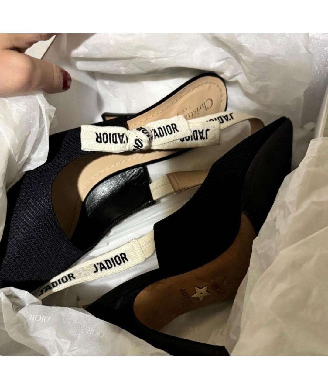 CHRISTIAN DIOR Черные туфли, фото 5