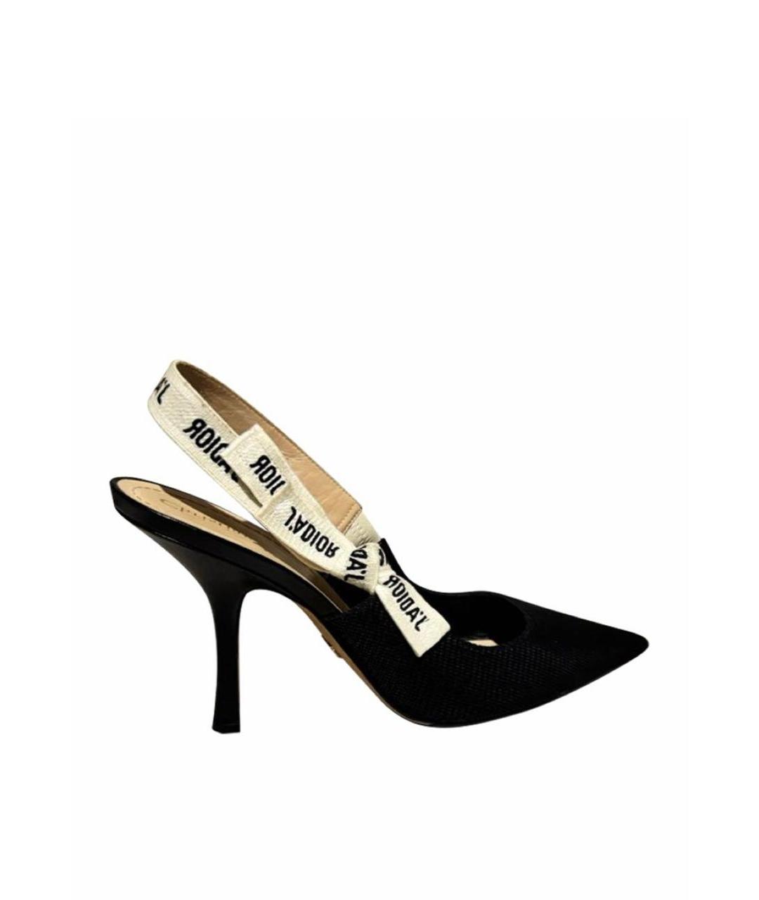 CHRISTIAN DIOR Черные туфли, фото 1