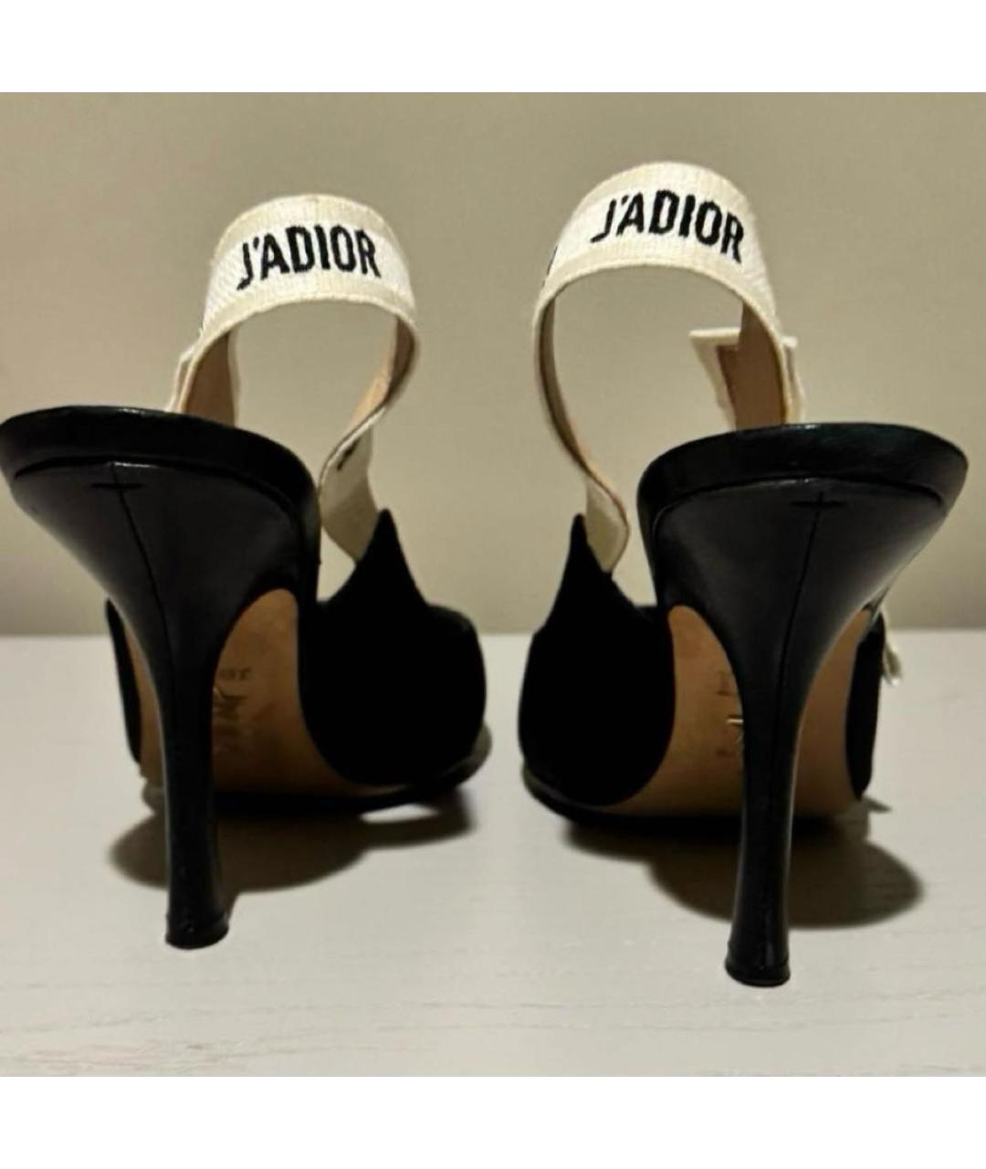 CHRISTIAN DIOR Черные туфли, фото 4