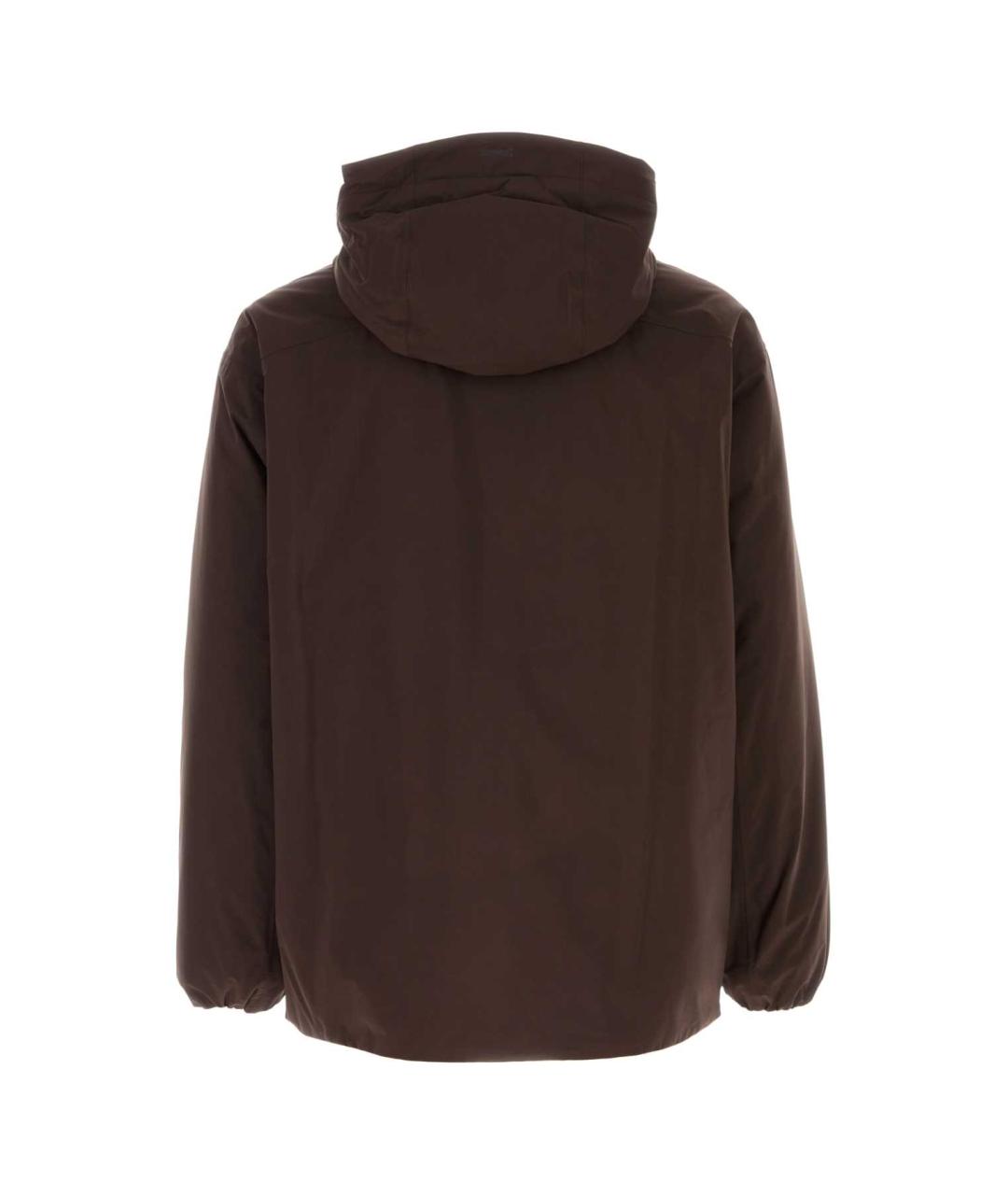 HERNO Коричневая полиамидовая куртка, фото 2