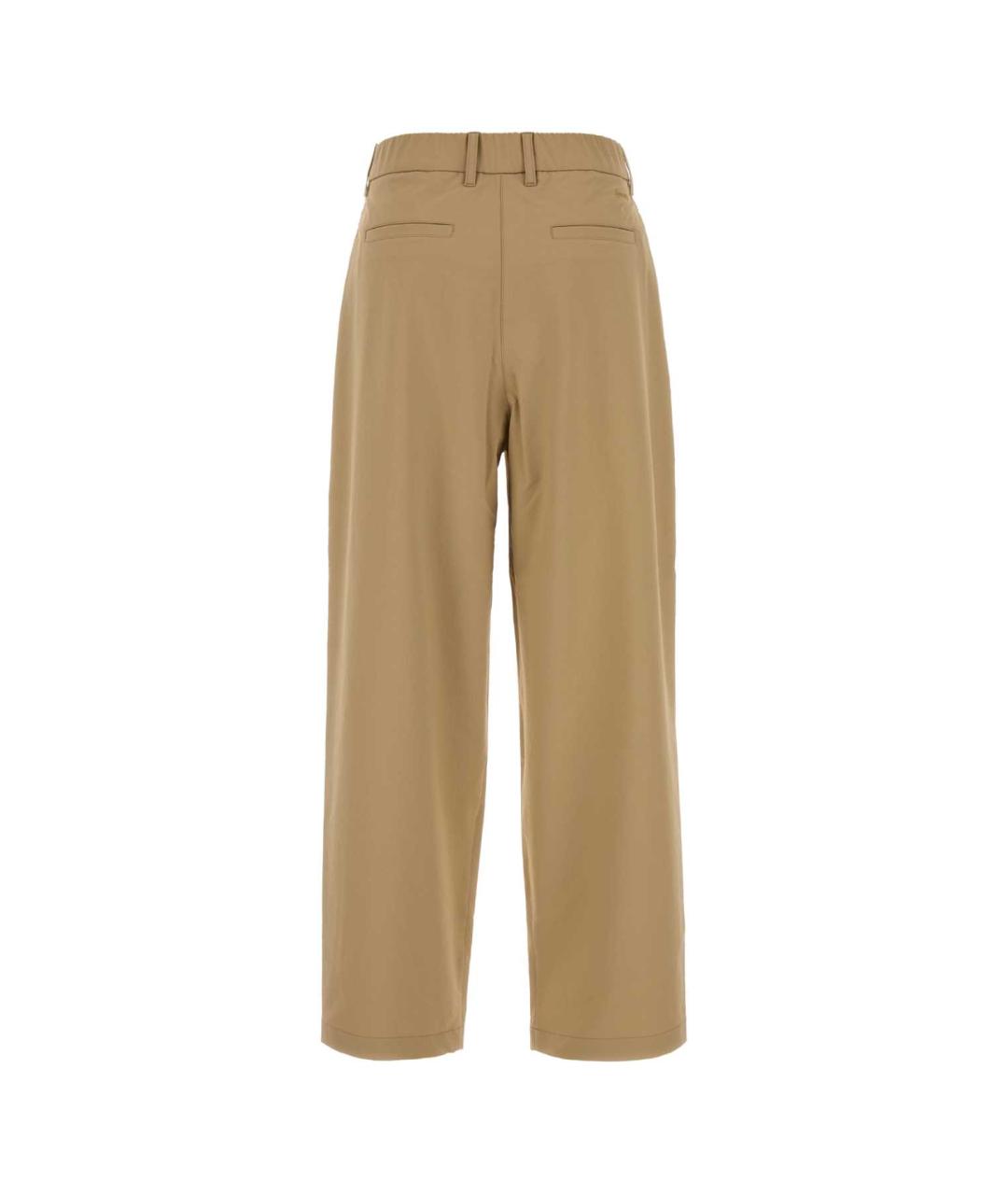 HERNO Бежевые прямые брюки, фото 2