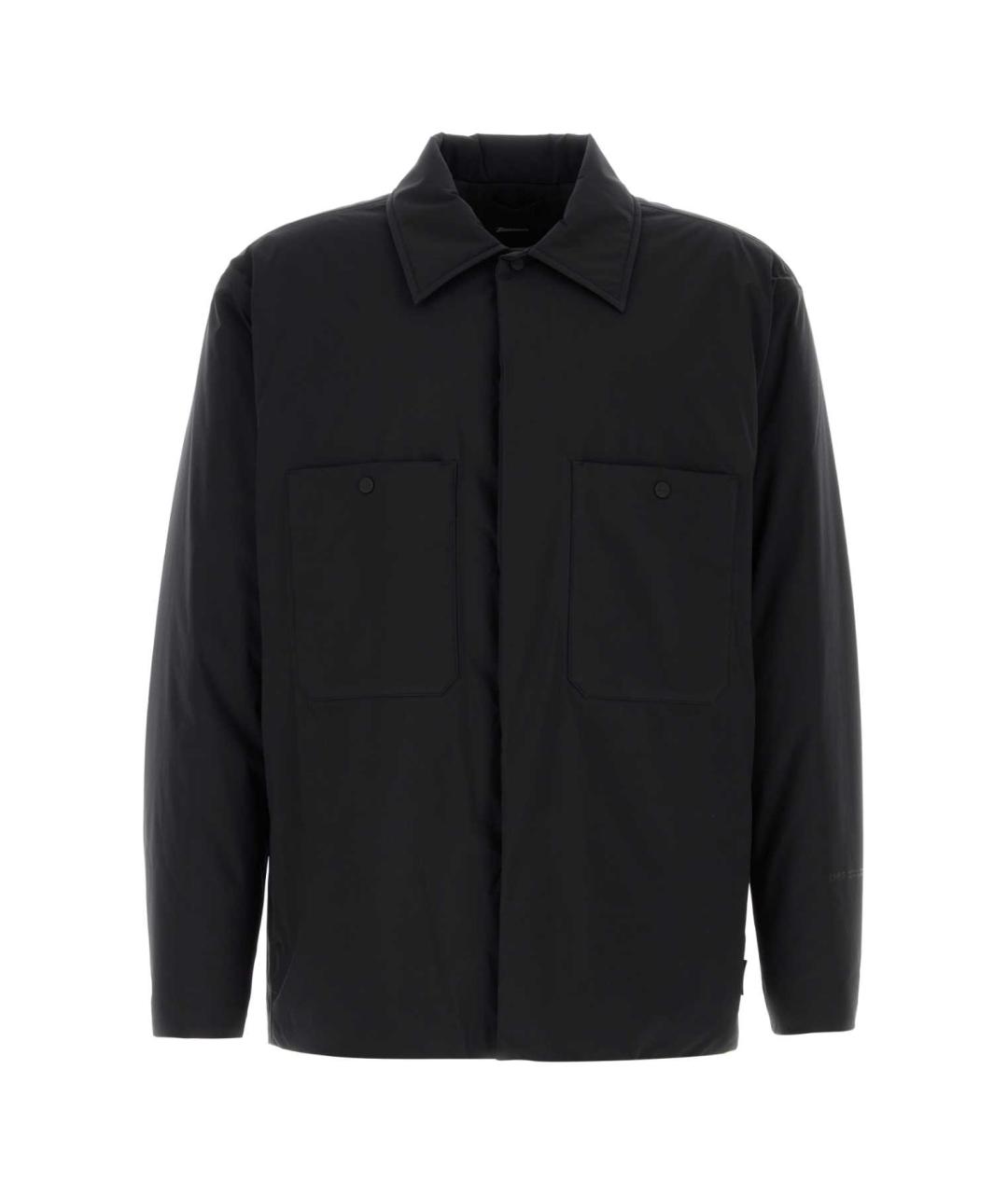 HERNO Синяя полиэстеровая куртка, фото 1