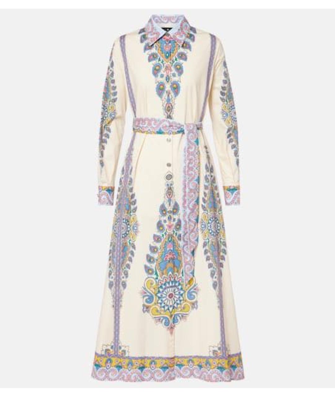 ETRO Белое вечернее платье, фото 9