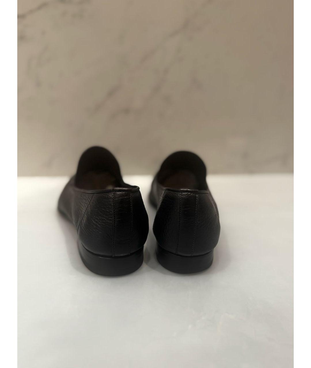 BRIONI Темно-синие кожаные туфли, фото 4