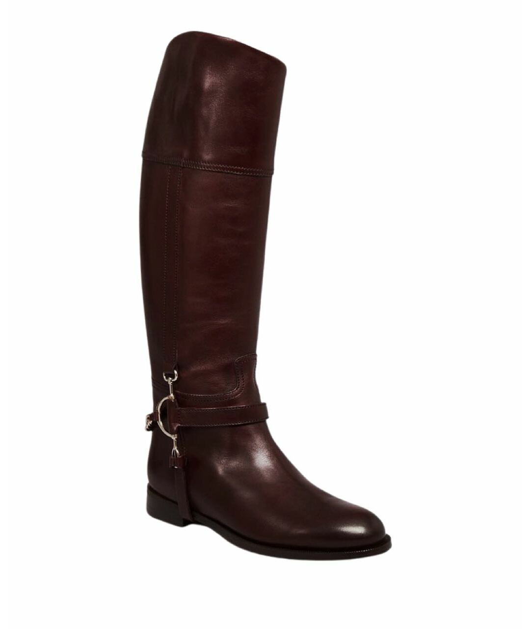 RALPH LAUREN COLLECTION Коричневые кожаные сапоги, фото 1