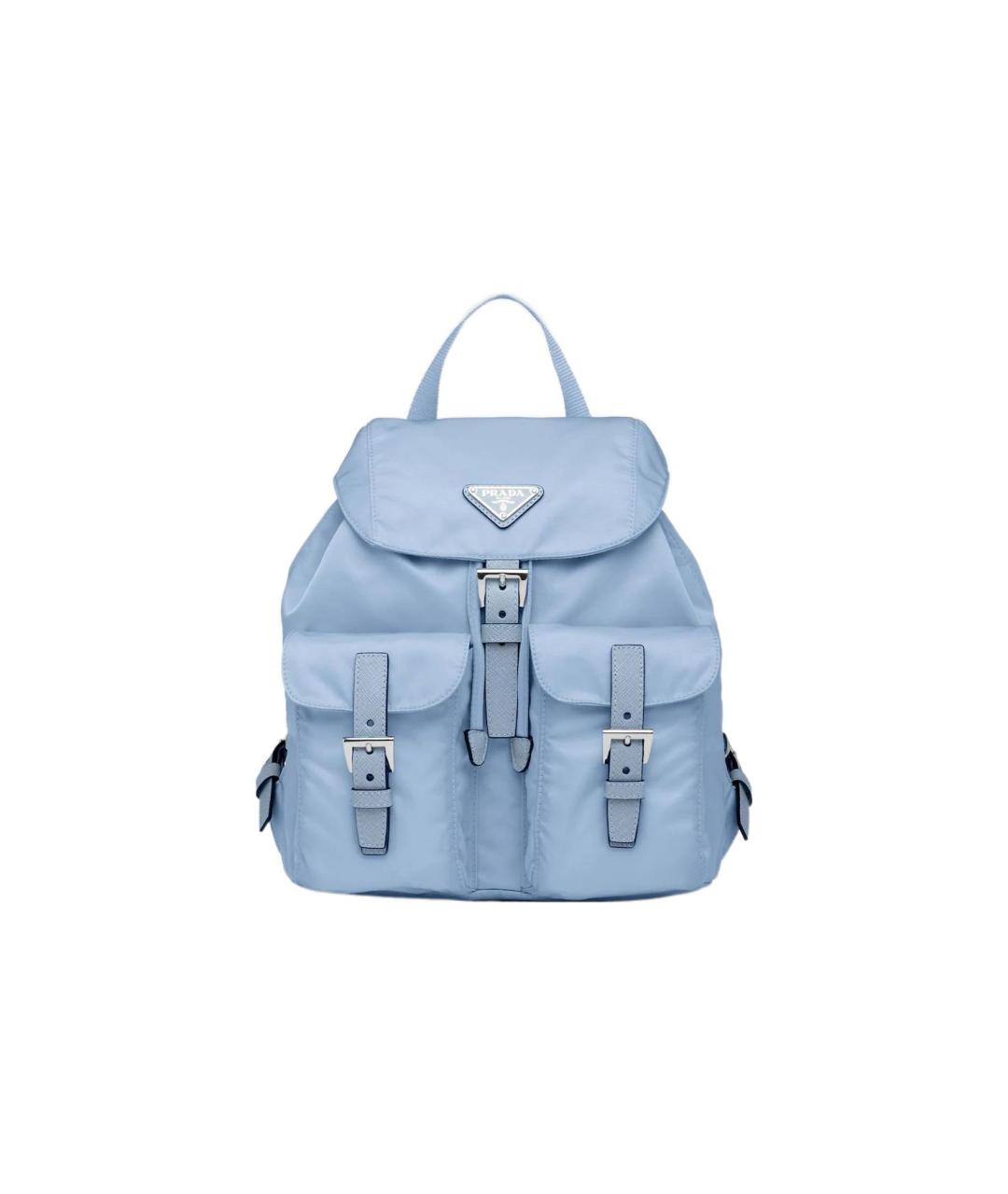 PRADA Голубой рюкзак, фото 6