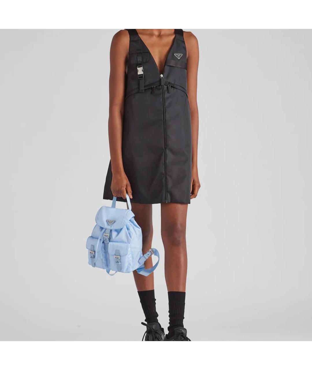 PRADA Голубой рюкзак, фото 5