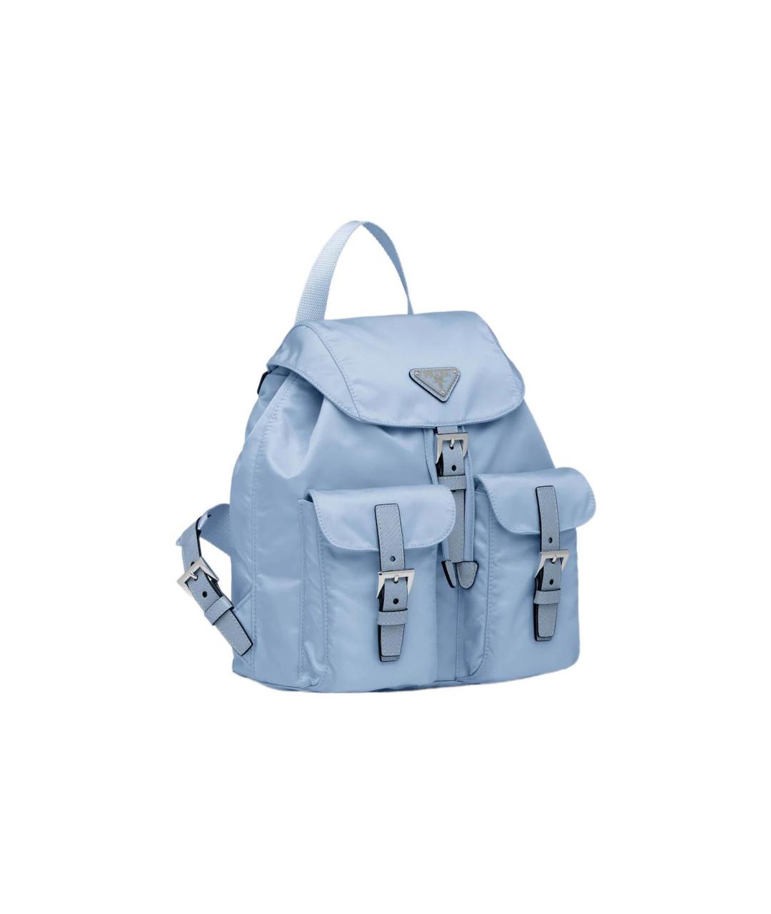 PRADA Голубой рюкзак, фото 3