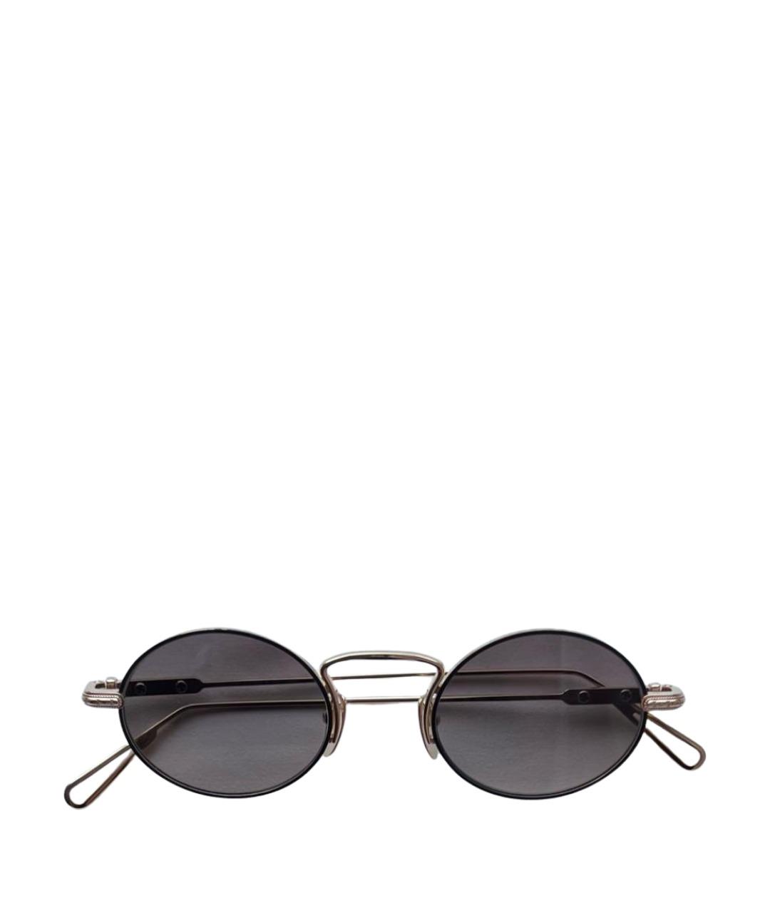 CHROME HEARTS Золотые металлические солнцезащитные очки, фото 1