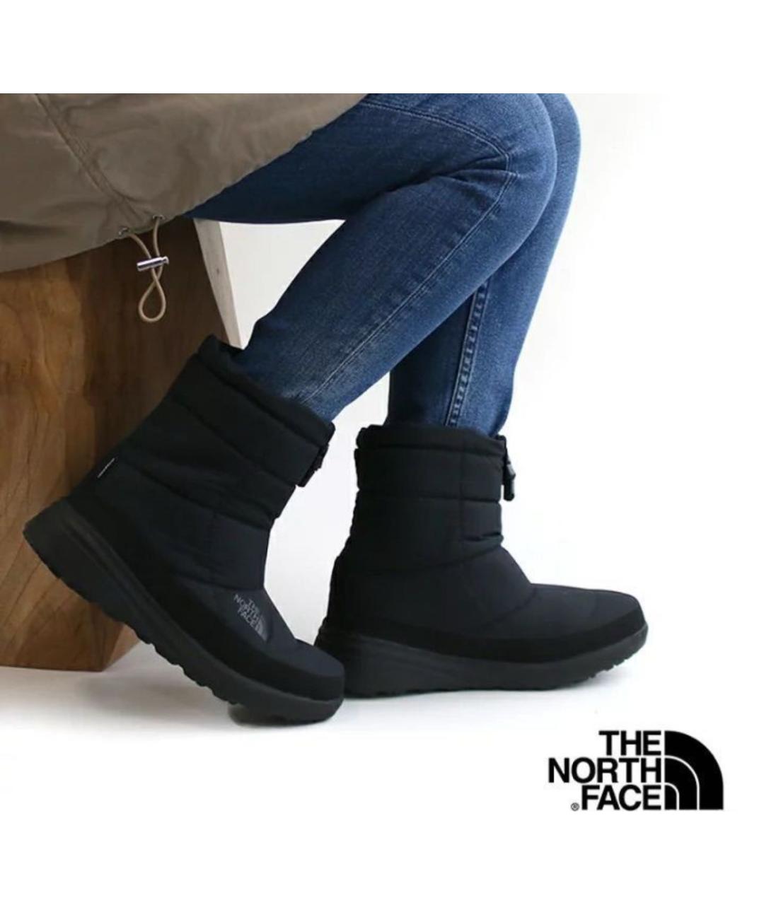 THE NORTH FACE Черные синтетические ботинки, фото 8