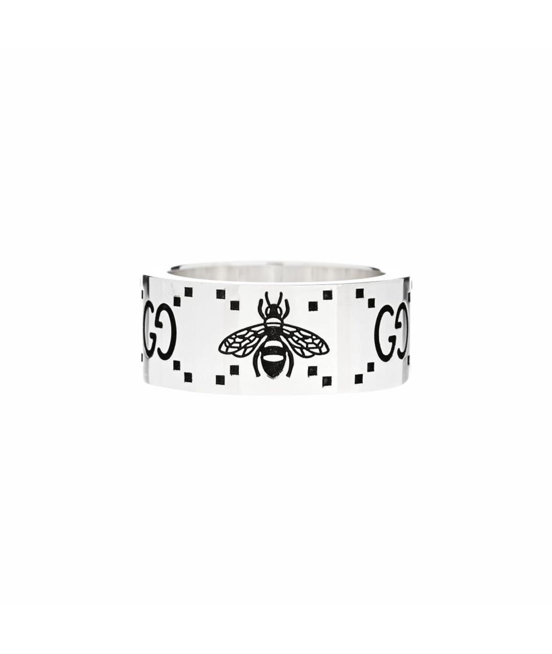 GUCCI Серебряное серебряное кольцо, фото 1