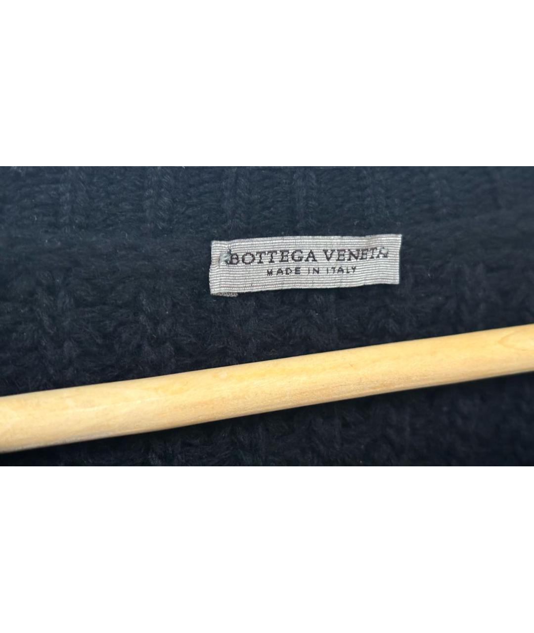 BOTTEGA VENETA Черный кашемировый джемпер / свитер, фото 3