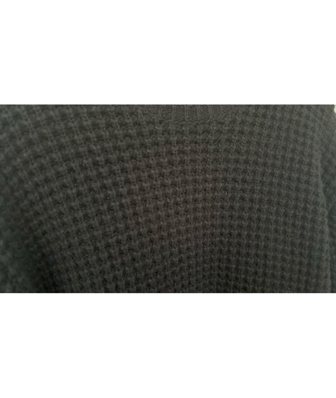 BOTTEGA VENETA Черный кашемировый джемпер / свитер, фото 4