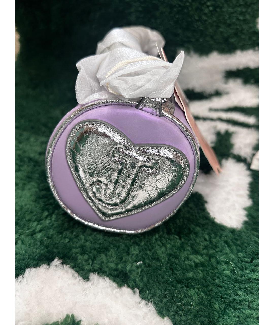 JUICY COUTURE Фиолетовая сумка с короткими ручками, фото 4