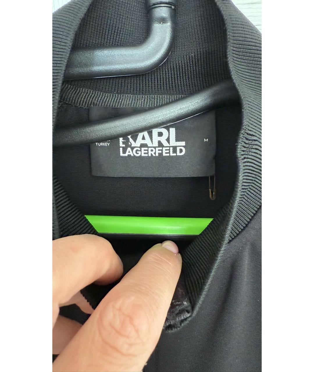 KARL LAGERFELD Черный комбинезон, фото 3